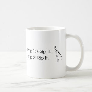 Grip it. Rip it. Coffee Mug