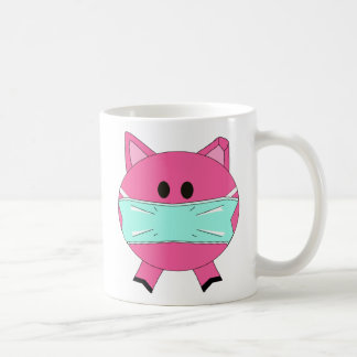 Grippe de porcs - la tasse de café