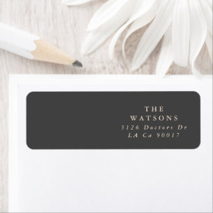 Gris à crème de charbon moderne clair Adresse de