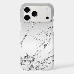 Gris Argent Pailleté Faux Brillants