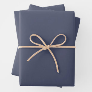 Gris bleu ardoise tendance - Jeu de feuilles de pa