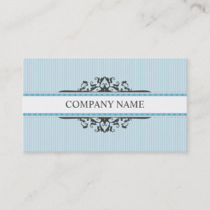 Gris bleu vintage divin élégant de CARTE DE VISITE