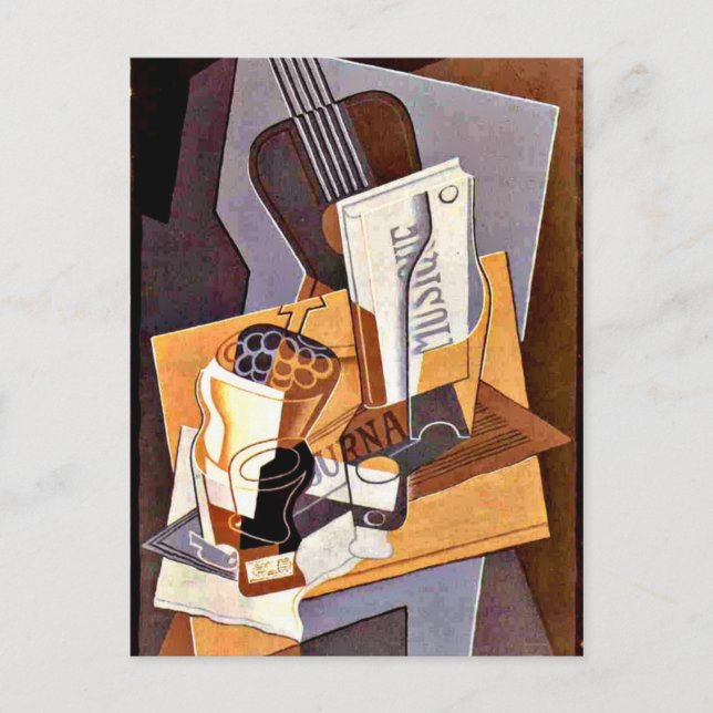 Gris - Book of Music Postcard (Front)
