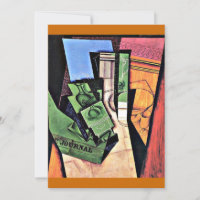 Gris - Breakfast, famous painting,