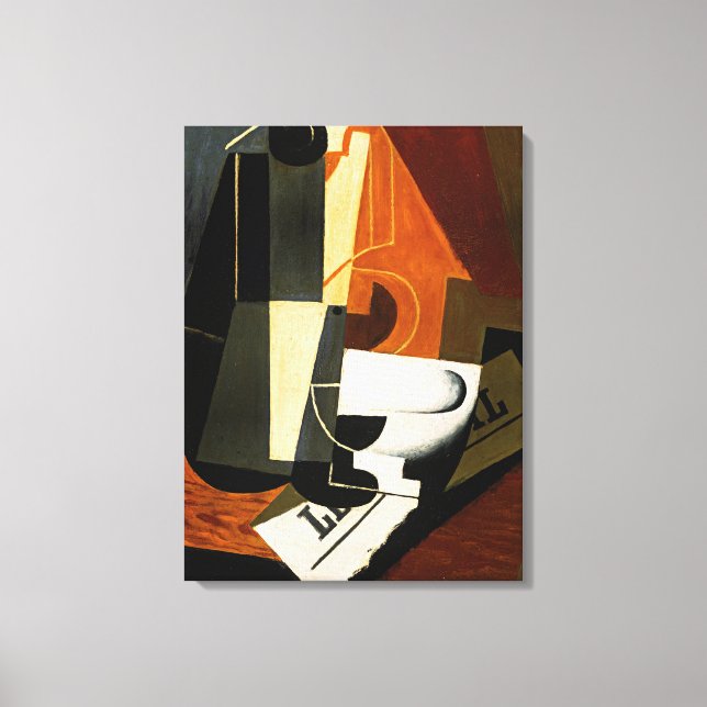 Gris - Coffeepot Canvas Print (Front)