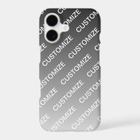 Gris (couleur changeable) Ombre & Motif de texte