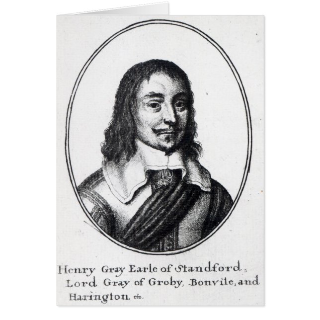 Gris de Henry, ęr comte Stamford (Devant)