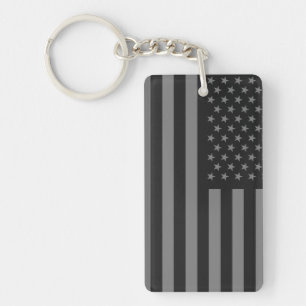 Gris de noir de drapeau américain