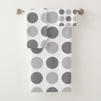 Gris de point de polka