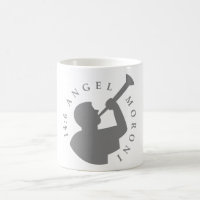 Gris de tasse de Moroni d'ange