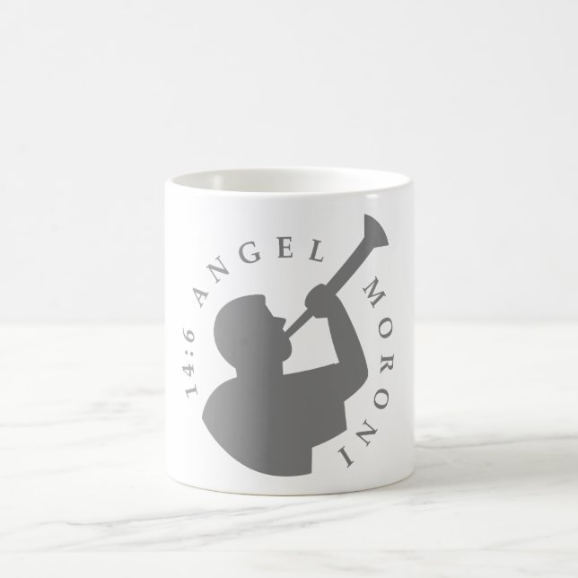 Gris de tasse de Moroni d'ange (Centre)