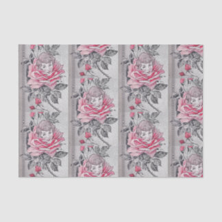 Gris du papier de soie | de Madame soie de rose de