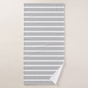 Gris et blanc cinq bandes motif