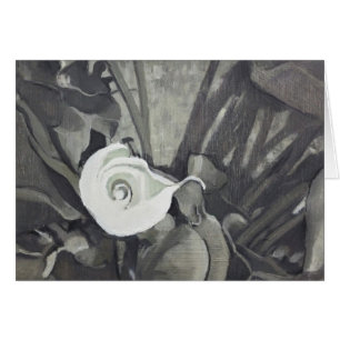 Gris Giftcard de Fibonacci de zantedeschia