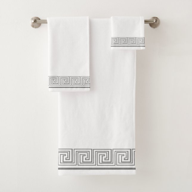Gris Grecian Frieze Design (En situation)