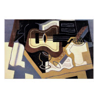 Gris - Guitar and Clarinet, fine art,