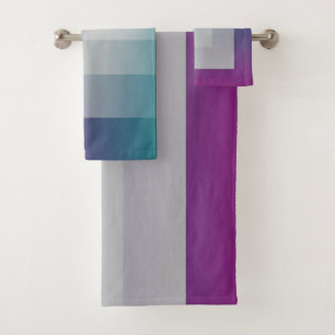 gris magenta turquoise