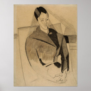 Gris - Mme Cezanne, After Cezanne Poster