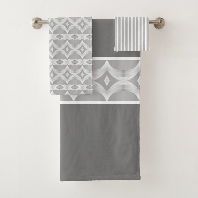 Gris moderne et blanc (En situation)