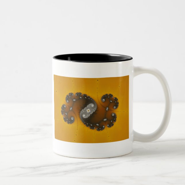 Gris - Mug fractale (Droit)