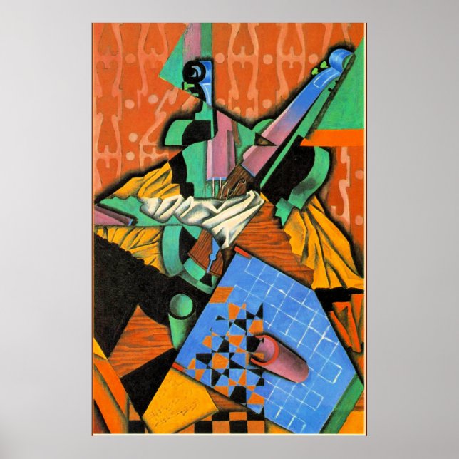 Gris - Photographie de Violon et tableau de bord (Devant)