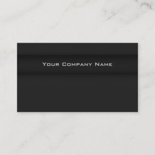 Gris professionnel de noir de carte de visite