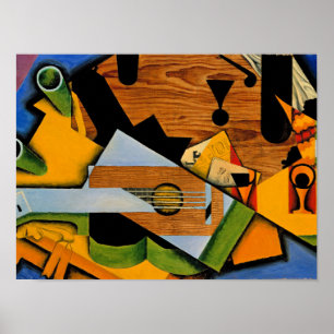 Gris - Still Life with a Guitar Poster