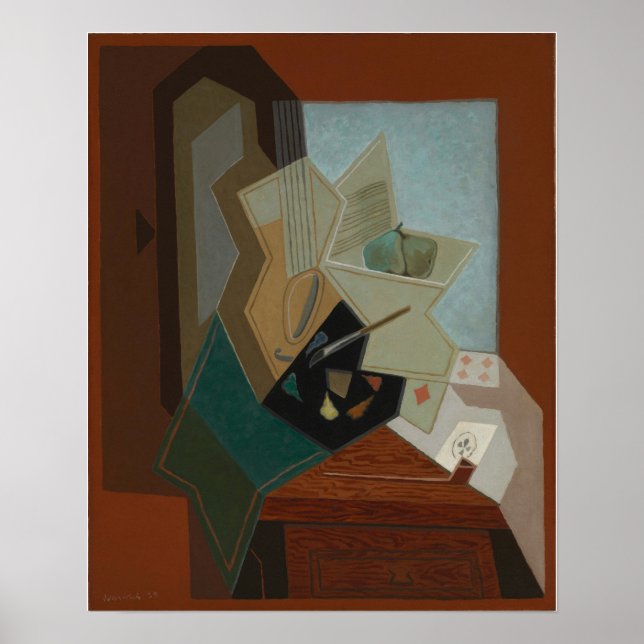 Gris - The Painter's Window Poster (Front)