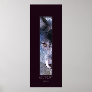 (Gris) WOLF HEART Art Poster
