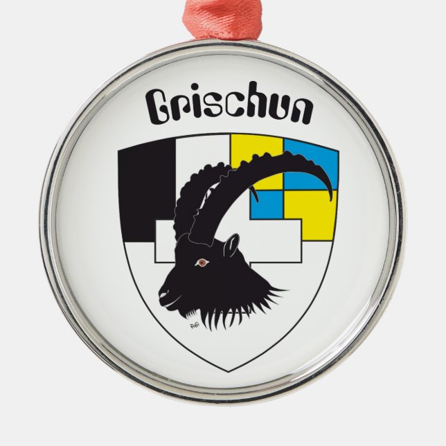 Grischun Svizra Ornament (Front)