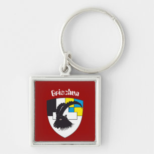 Grischun Svizra Schlüsselanhänger Keychain