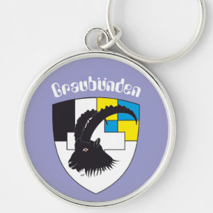 Grischun Svizra Schlüsselanhänger Keychain