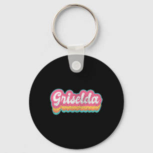 Griselda First Name Girl Vintage 70s 80s Personali Keychain