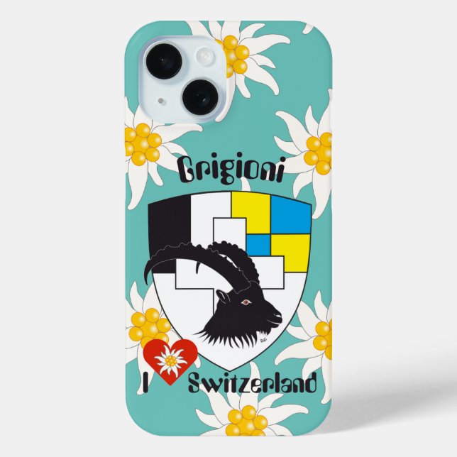 Grisons Appel iPhone Cases (Back)