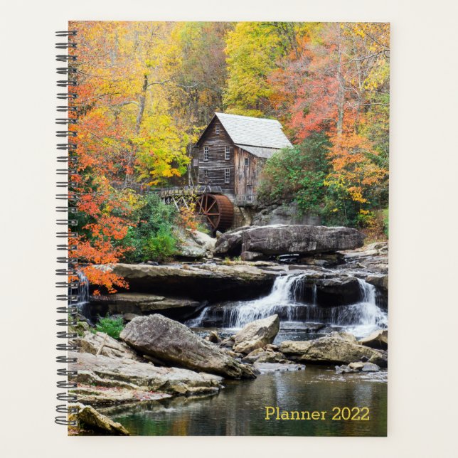 Grist Mill à Glade Creek Pittoresque Virginie-Occi (Devant)
