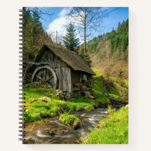 Grist Mill in the Black Forest Notebook