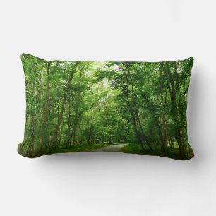 Grist Mill Trail II Patapsco State Park Maryland Lumbar Pillow