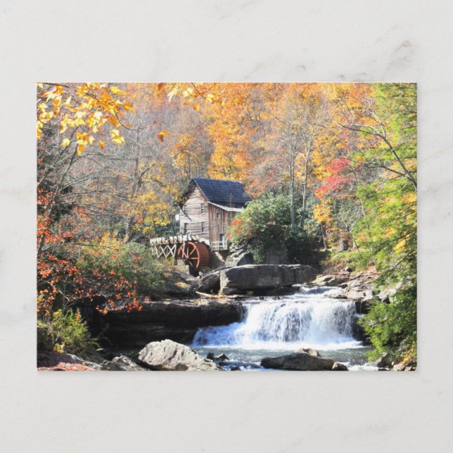 Grist Mills Falls Postcard (Front)