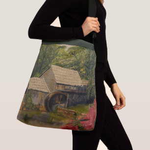 Gristmill, by Gary Poling Crossbody Bag