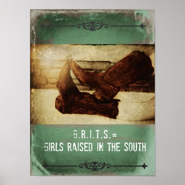 Grit and Cowgirls Poster (Front)