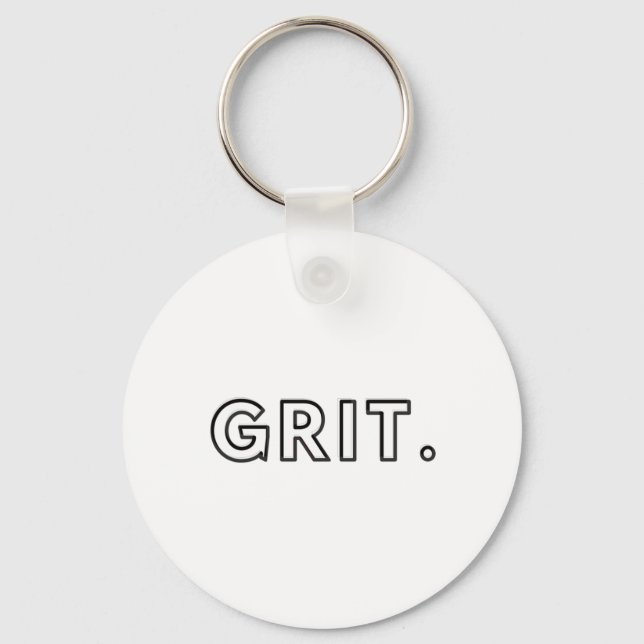 Grit Keychain (Front)