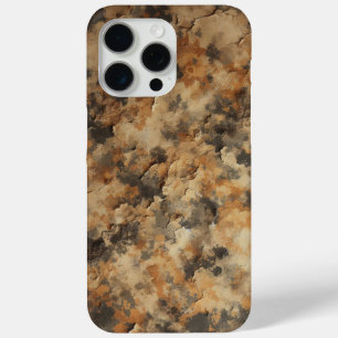 Gritty Desert, textured camo, rugged design iPhone 15 Pro Max Case