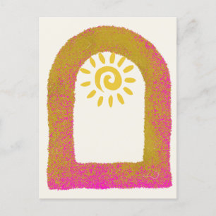 Gritty Holed Postcard