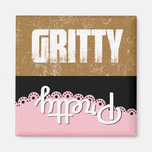 Gritty or Pretty Dishwasher Clean Dirty Magnet