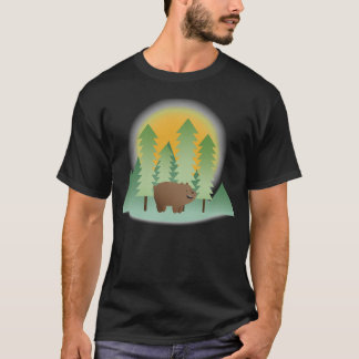 Grizz  Pine Trees - We Bare Bears T-Shirt
