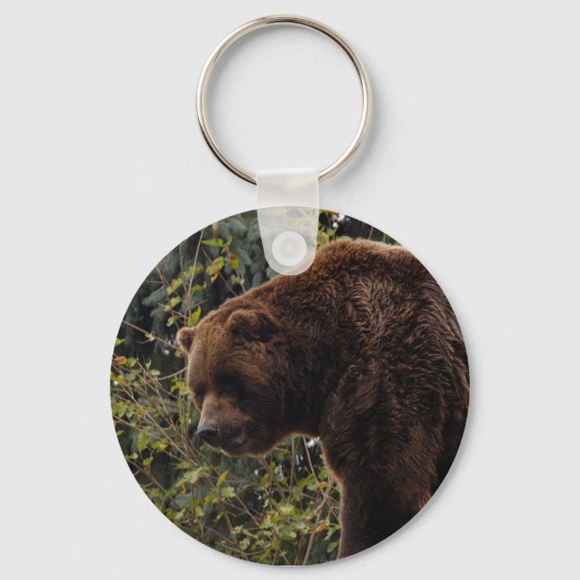 grizzly-bear-009 keychain (Front)