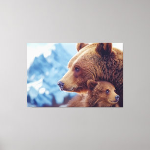 Grizzly Bear 399, GB 399 Canvas Print