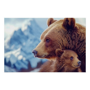 Grizzly Bear 399, GB 399 Poster