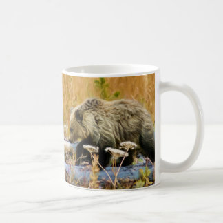 Grizzly Bear Cub Coffee Mug