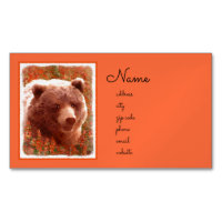 Grizzly Bear Cub in Fireweed Painting Wildlife Art